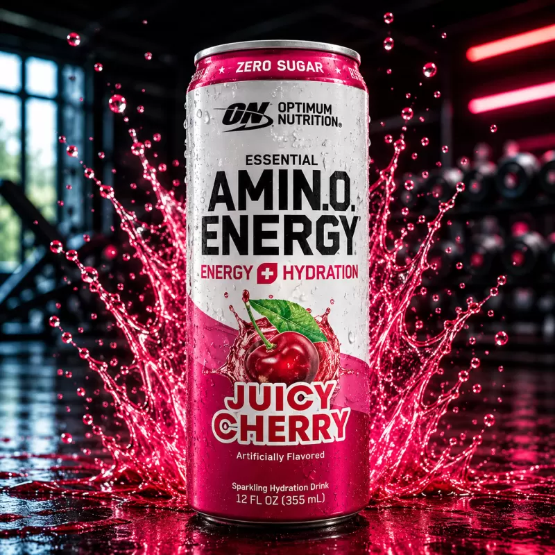 OPTIMUM NUTRITION AMINO ENERGY JUICY CHERRY 355 ML
