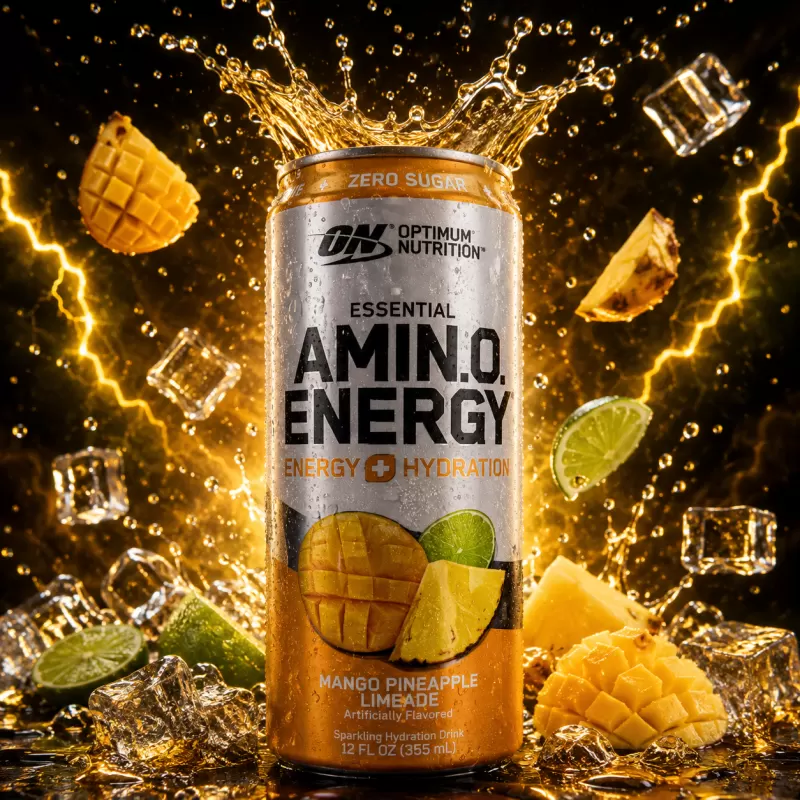 OPTIMUM NUTRITION AMINO ENERGY MANGO PINEAPPLE 355 ML