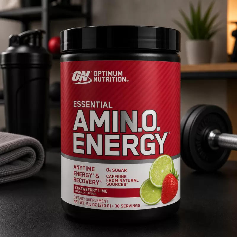 OPTIMUM NUTRITION AMINO ENERGY STRAWBERRY LIME 30 SERVIDAS