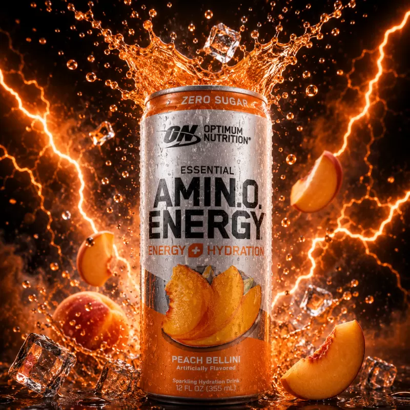 OPTIMUM NUTRITION ANIMO ENERGY PEACH 355 ML
