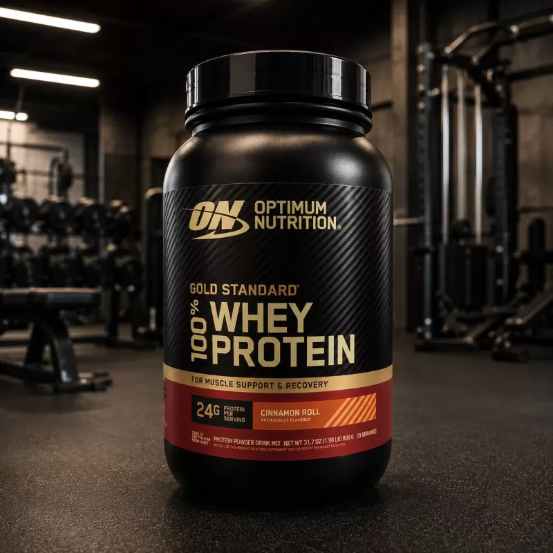 OPTIMUM NUTRITION GOLD STANDARD WHEY PROTEIN CINNAMON 2LB / 29 SERVIDAS