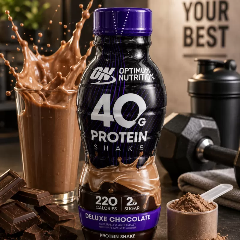 OPTIMUM NUTRITION PROTEIN SHAKE CHOCOLATE 414ML