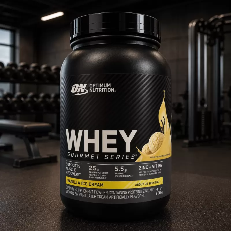 OPTIMUM NUTRITION WHEY GOURMET SERIES VAINILLA 25 SERVIDAS