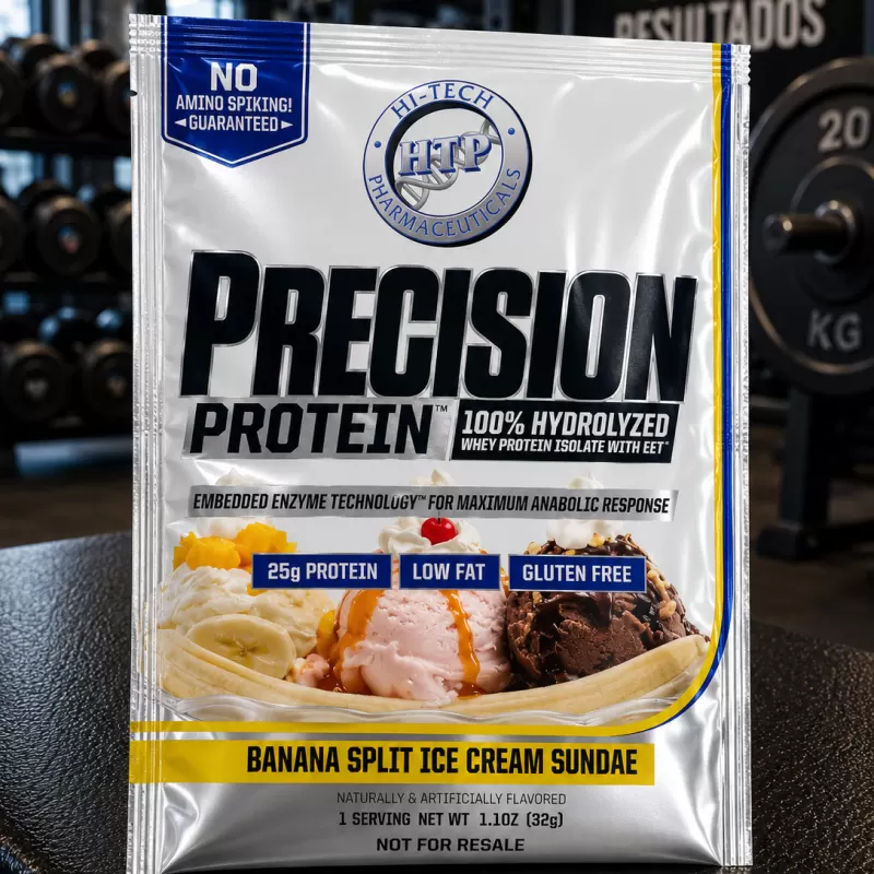 PRECISION ISO PROTEIN HIDROLIZADA SOBRE BANANA SPLIT ICE CREAM 32G / 1 SERVIDA