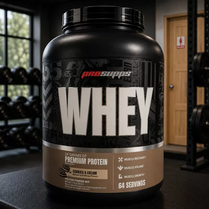 PROSUPPS WHEY PREMIUM PROTEIN COOKIES & CREAM 5LB / 64 SERVIDAS