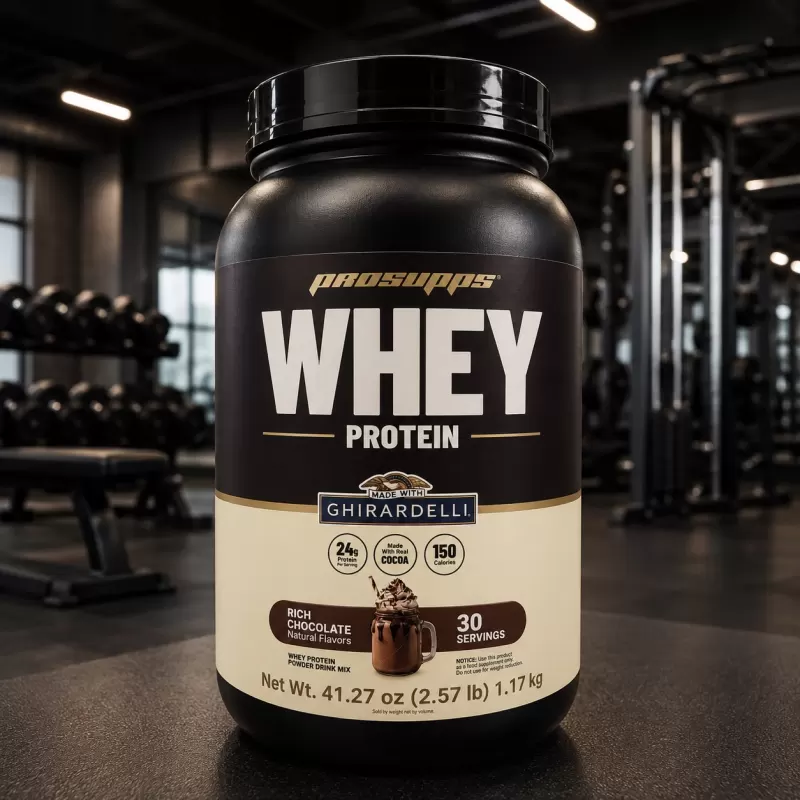 PROSUPPS WHEY PROTEIN RICH CHOCOLATE GHIRARDELLI 2.5LB / 30 SERVIDAS