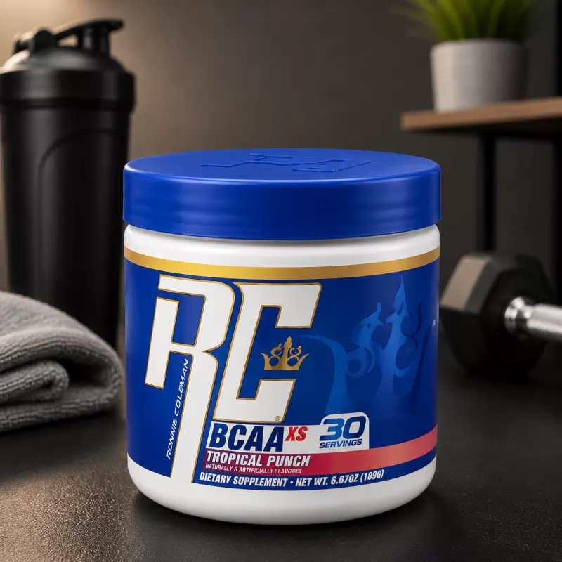 RONNIE COLEMAN BCAA XS TROPICAL PUNCH 189G / 30 SERVIDAS