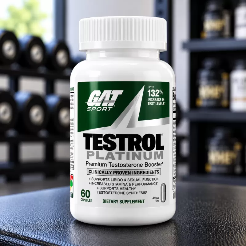 TESTROL PLATINUM PREMIUM 60 CAPS / 30 SERVIDAS